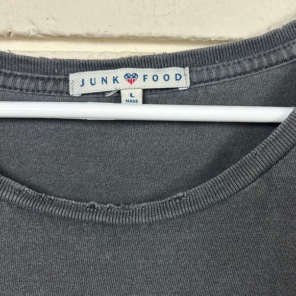 Culture Club Boy George Vintage 80s Black Band Tour Tee size L - Picture 4 of 8